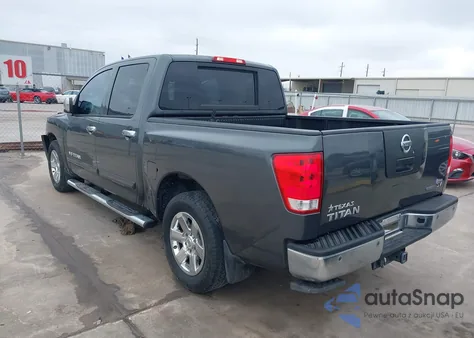 2012 Nissan Titan Sv из США, поврежденный, VIN 1N6BA0ED4CN310478